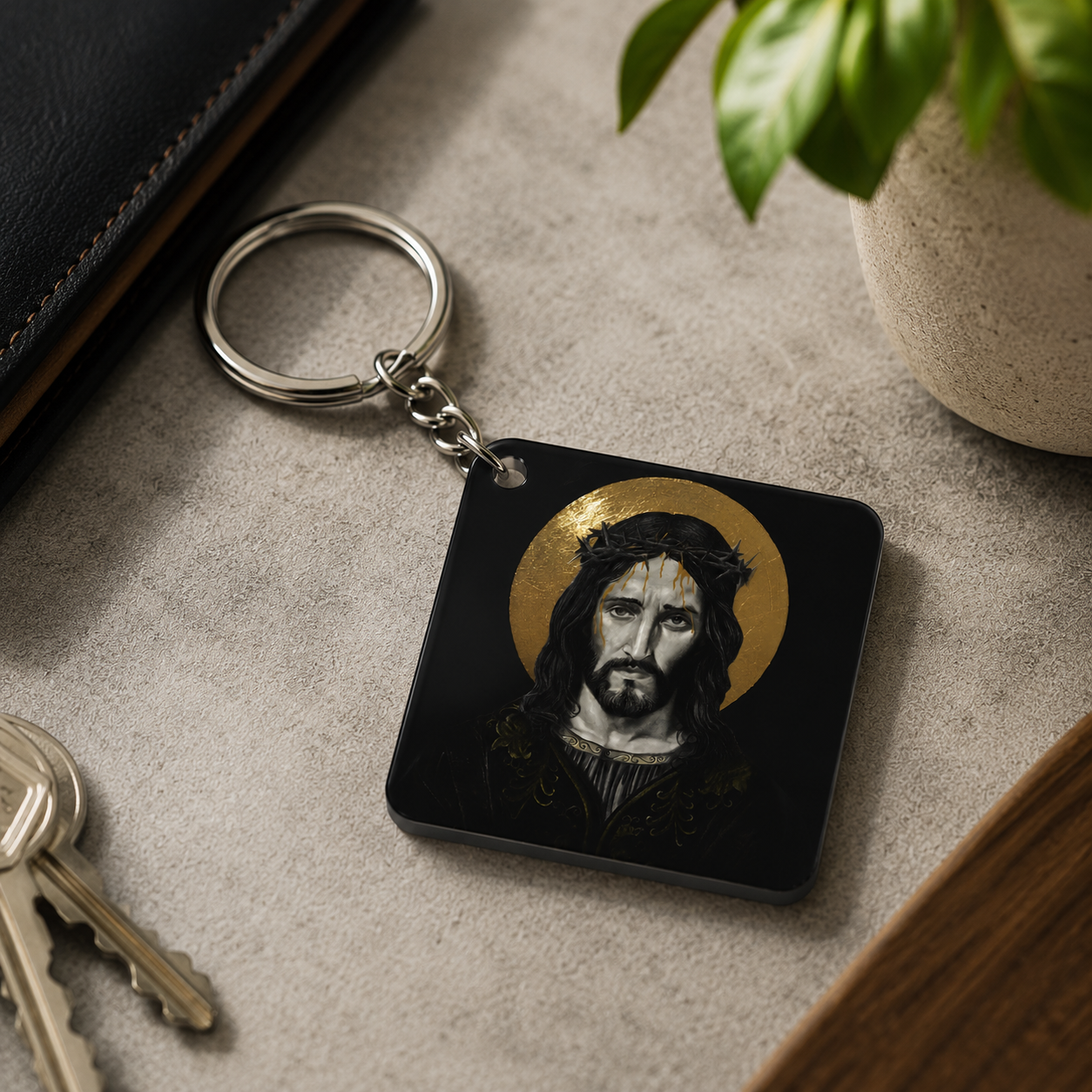Christ the King Keychain