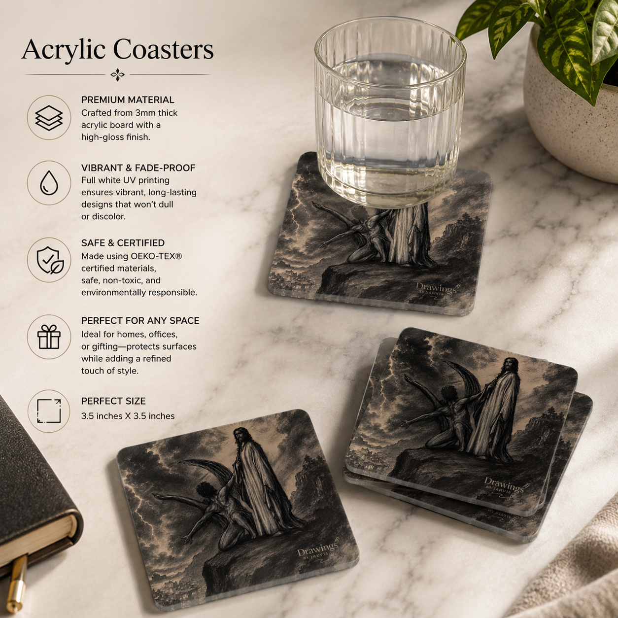 Christ Triumphant | Coaster view 2