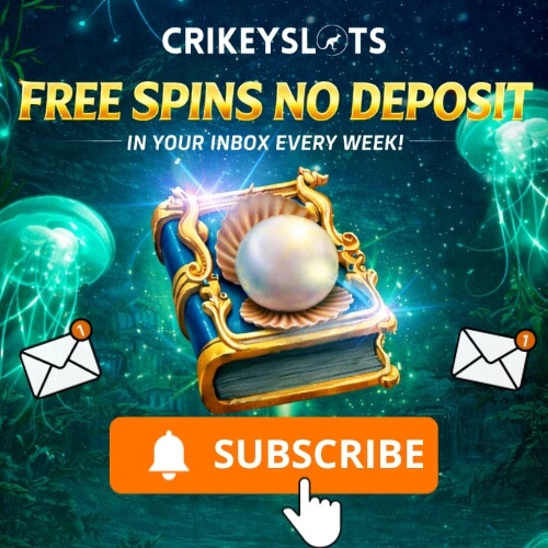 Crikey Slots Head Banner