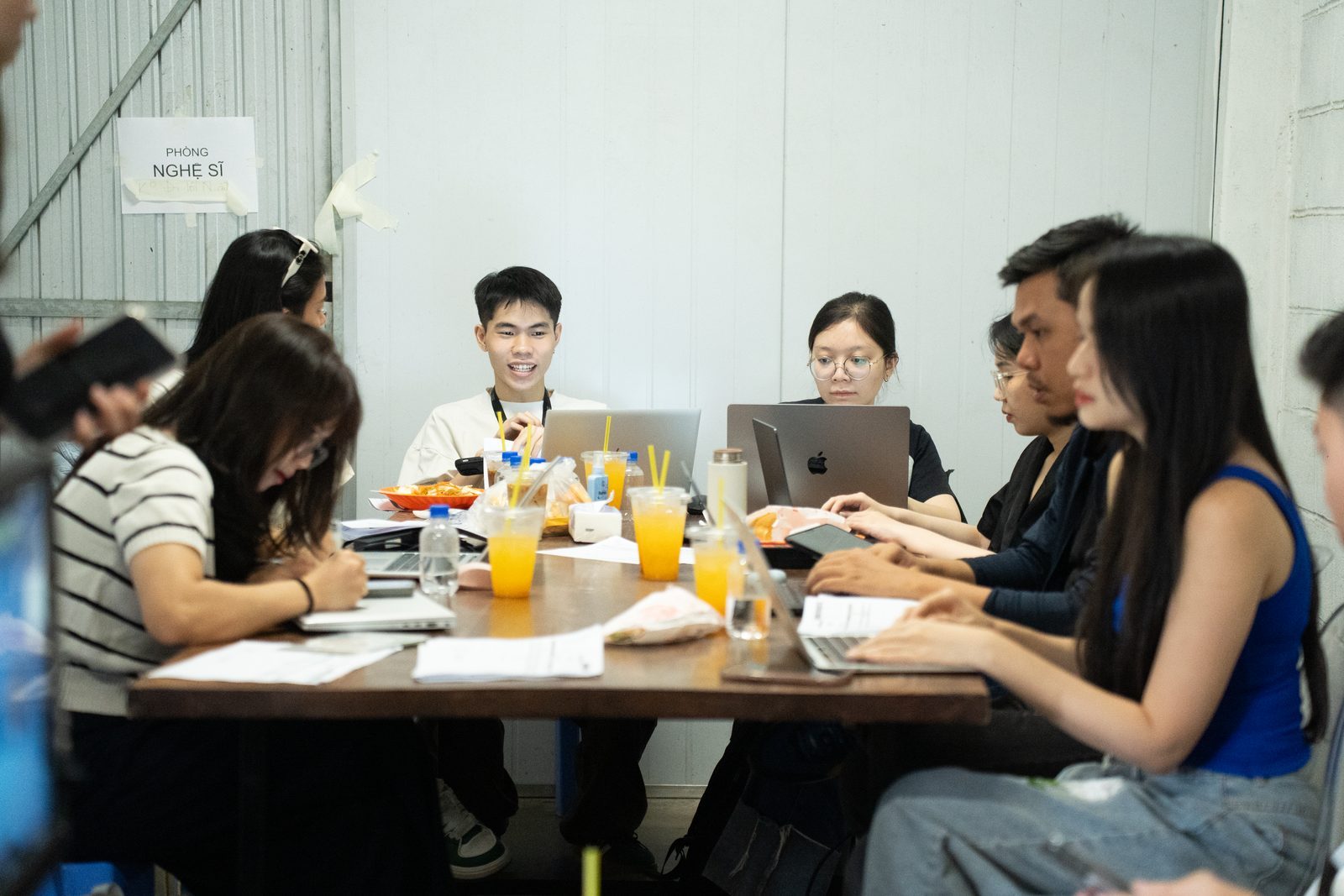 CeraVe × JSOL, pre-production table