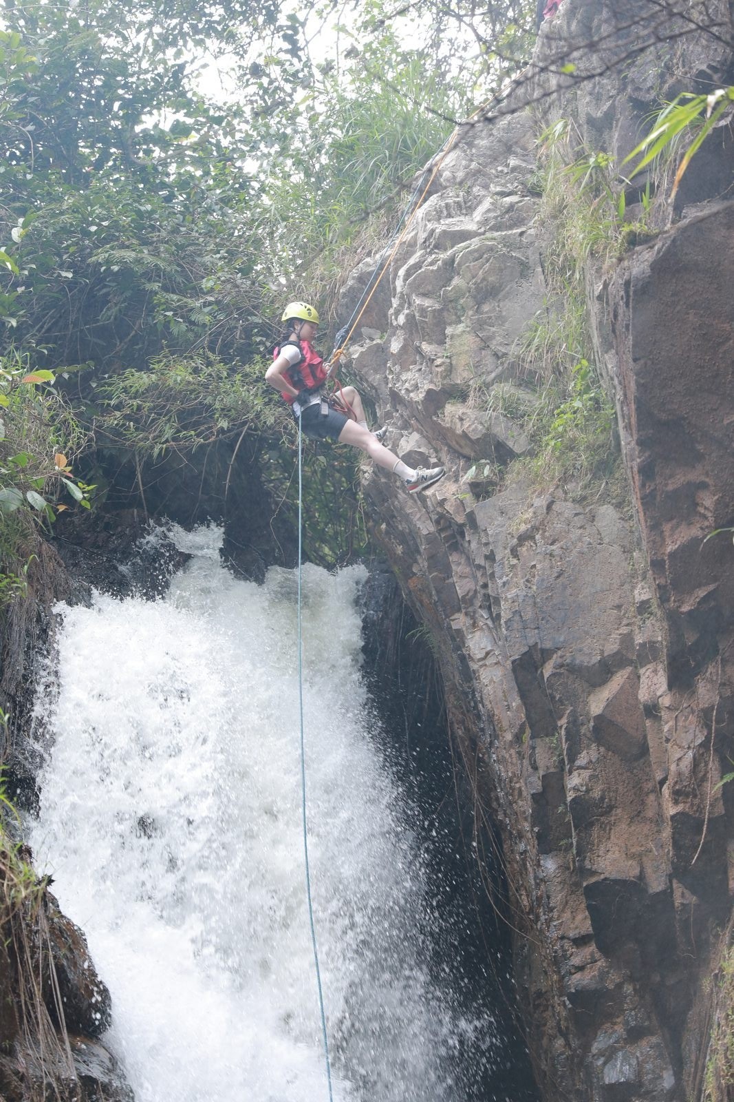 Đà Lạt, on the rock face