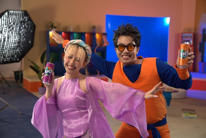 Fanta, cans up