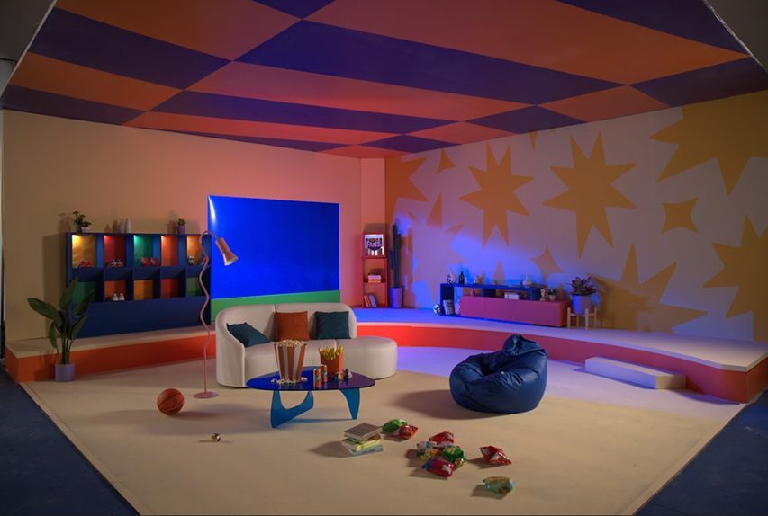 Fanta, the set, empty