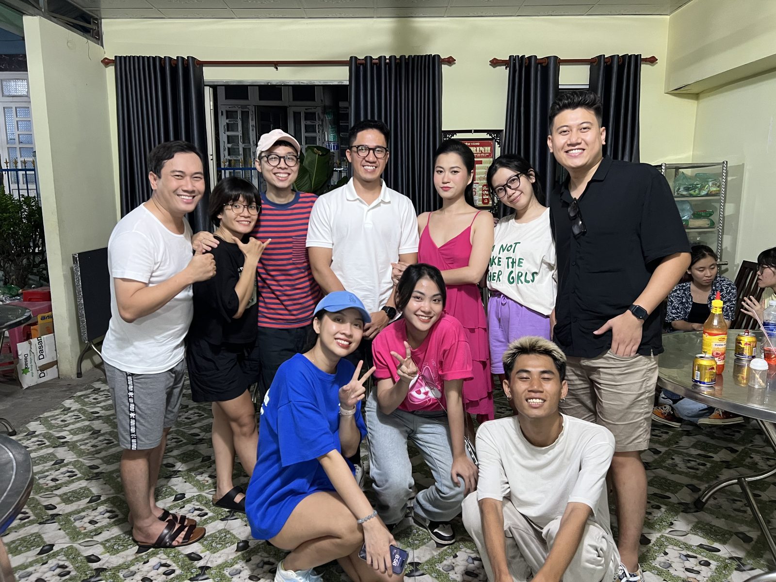 Surf, test day: cast and crew