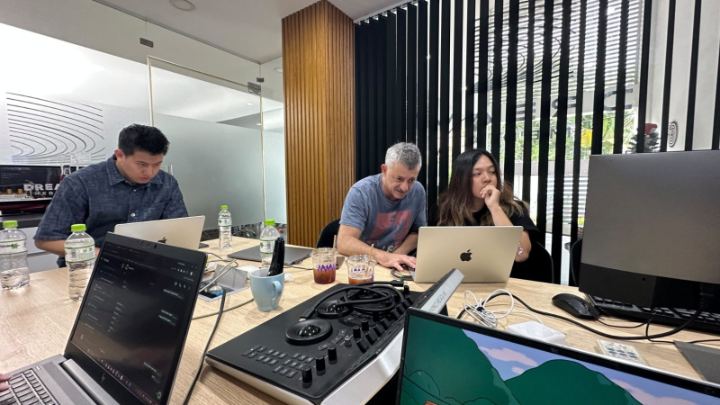 David Retchman visits, grading panel on standby