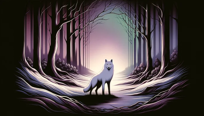 White wolf