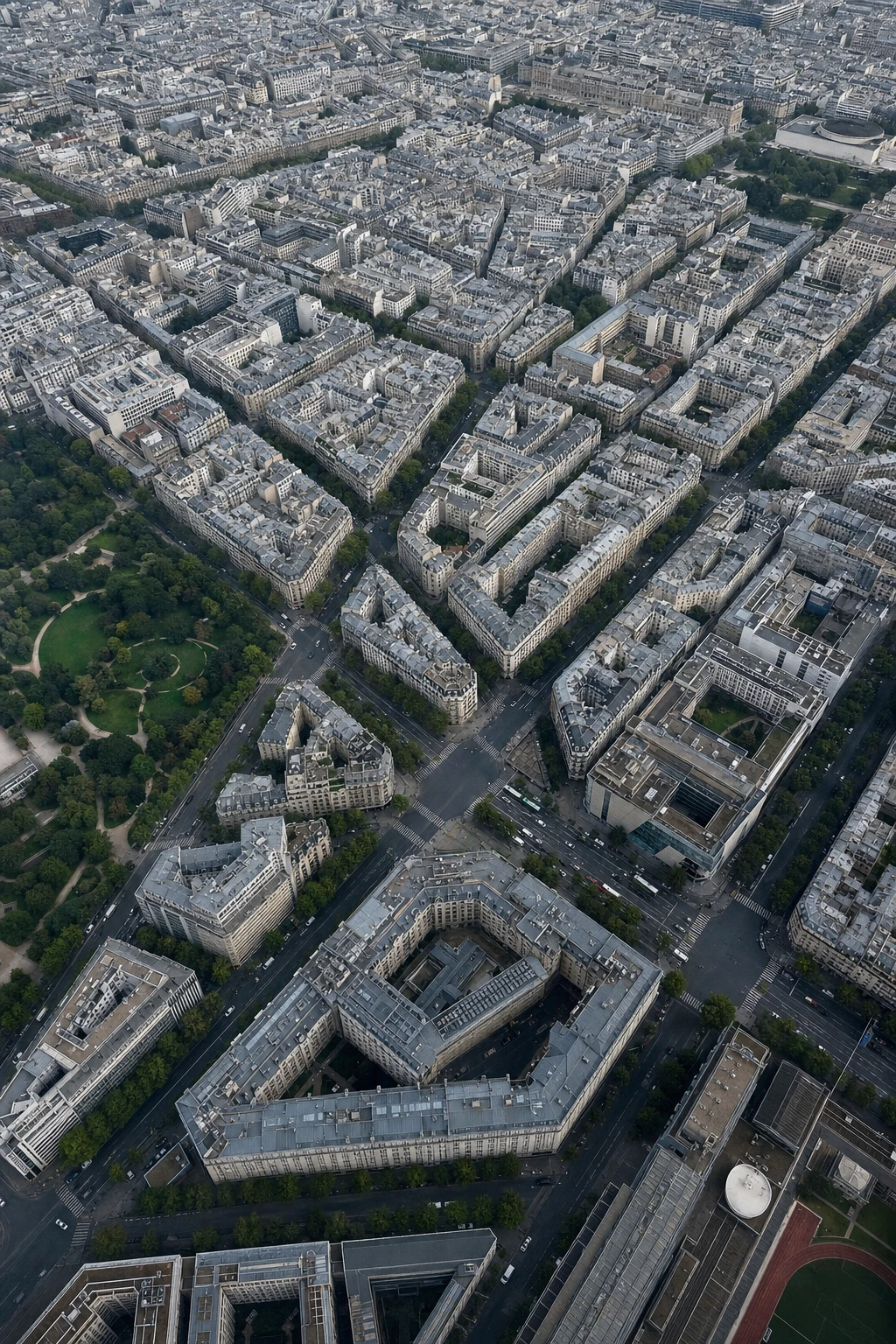 Politics unfolds like an aerial map—complex grids of power, invisible lines that organize chaos and order in the spaces we inhabit.