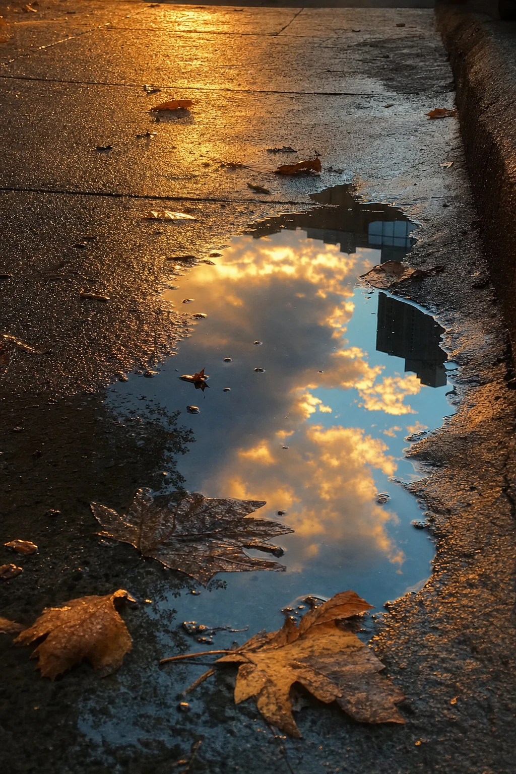 Adventure isn’t just the path taken but the quiet recalibration after rain—where reflections fracture and invite a new way to see the familiar.