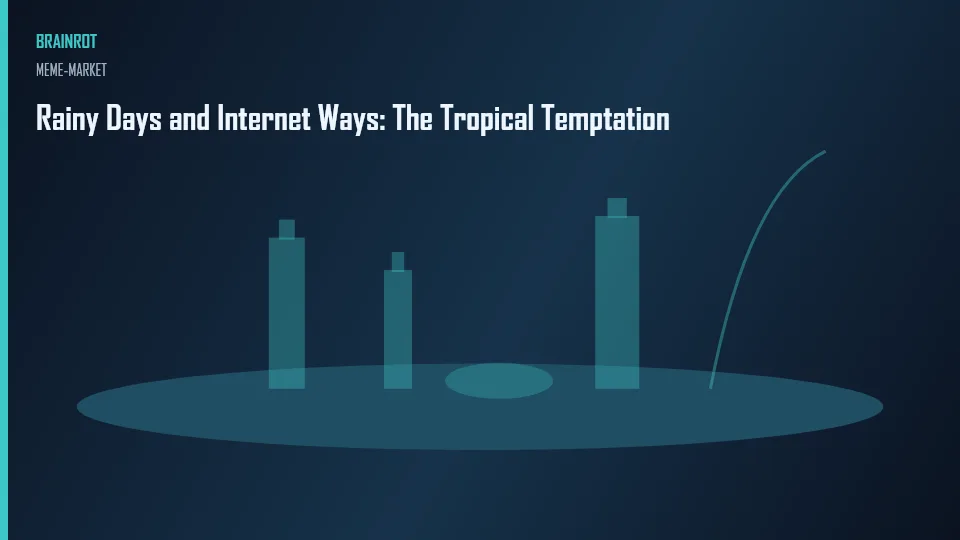 Rainy Days and Internet Ways: The Tropical Temptation