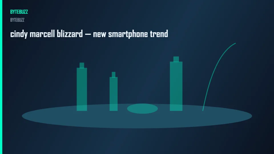 cindy marcell blizzard — new smartphone trend