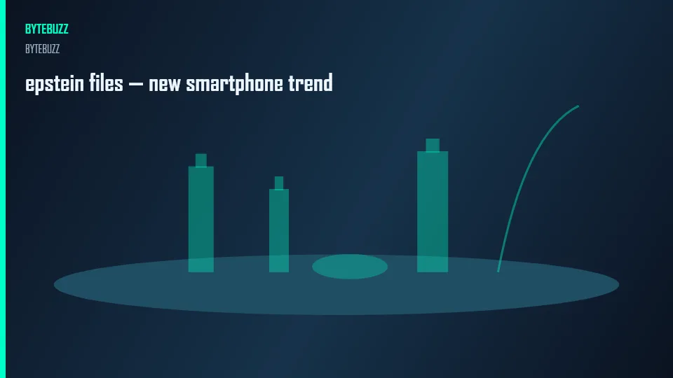 epstein files — new smartphone trend