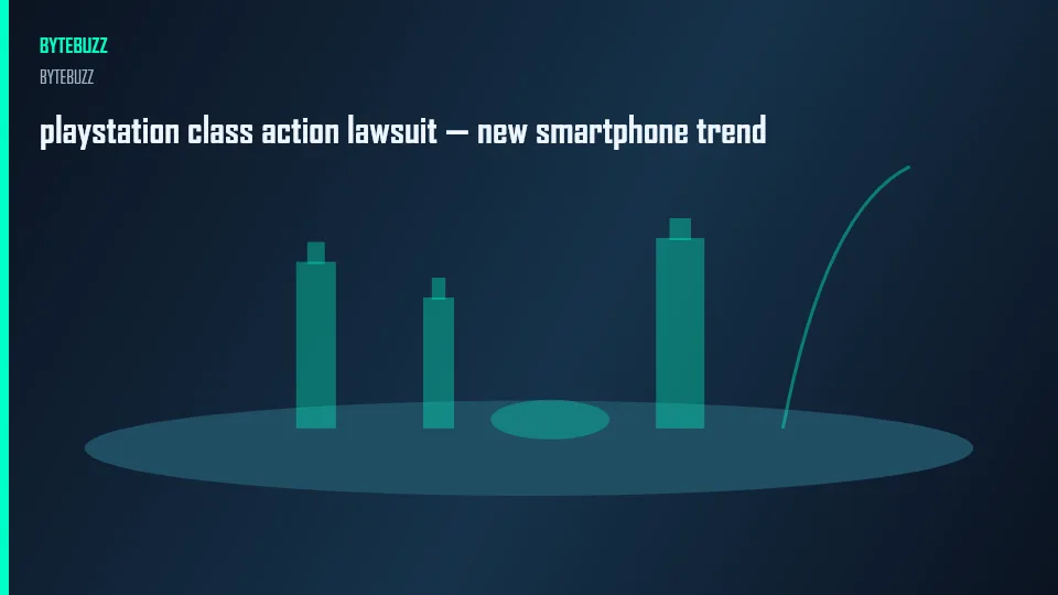 playstation class action lawsuit — new smartphone trend
