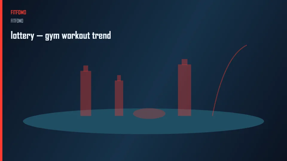 lottery — gym workout trend