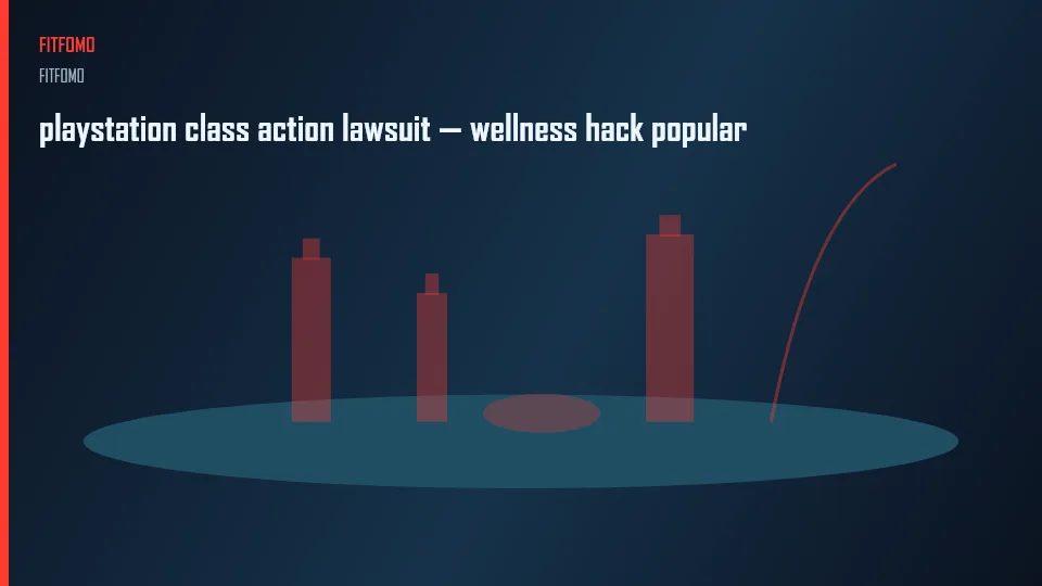 playstation class action lawsuit — wellness hack popular