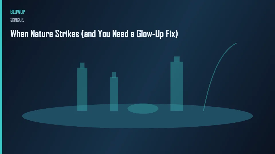 When Nature Strikes (and You Need a Glow-Up Fix)