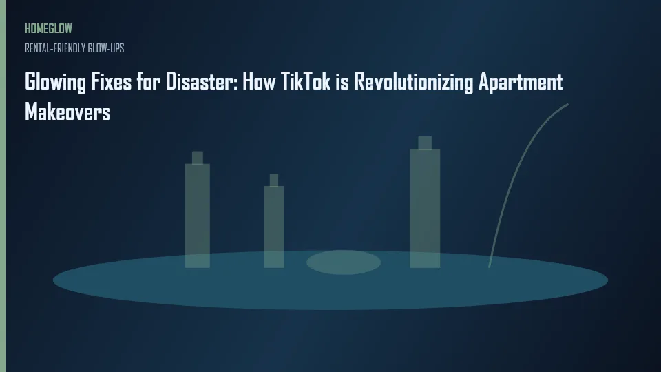 Glowing Fixes for Disaster: How TikTok is Revolutionizing Apartment Makeovers