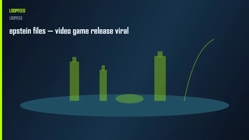 epstein files — video game release viral