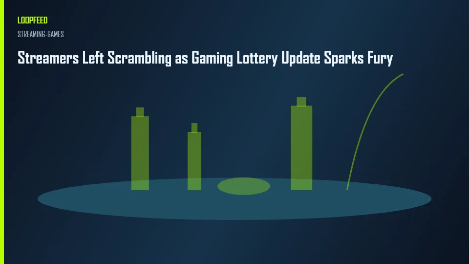 Streamers Left Scrambling as Gaming Lottery Update Sparks Fury