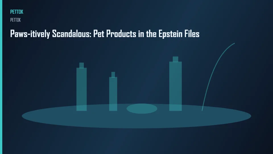 Paws-itively Scandalous: Pet Products in the Epstein Files