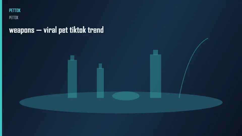 weapons — viral pet tiktok trend