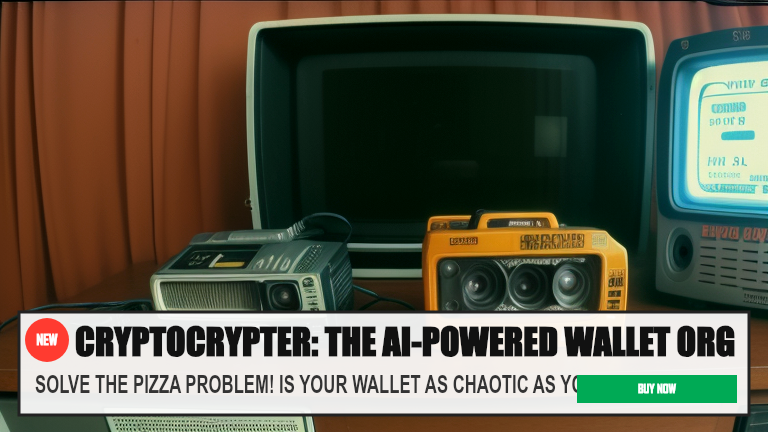 CRYPTOCRYPTER: THE AI-POWERED WALLET ORGANIZER — SOLVE THE PIZZA PROBLEM! IS YOUR WALLET AS CHAOTIC AS YOUR CRYPTO PORT