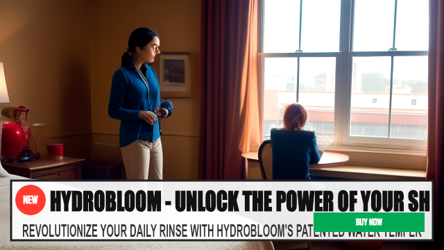 HYDROBLOOM - UNLOCK THE POWER OF YOUR SHOWER EXPER — REVOLUTIONIZE YOUR DAILY RINSE WITH HYDROBLOOM'S PATENTED WATER TEM