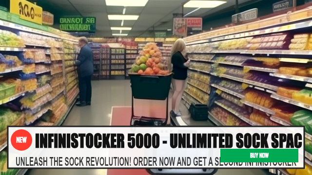 INFINISTOCKER 5000 - UNLIMITED SOCK SPACE IN YOUR — UNLEASH THE SOCK REVOLUTION! ORDER NOW AND GET A SECOND INFINISTOCK