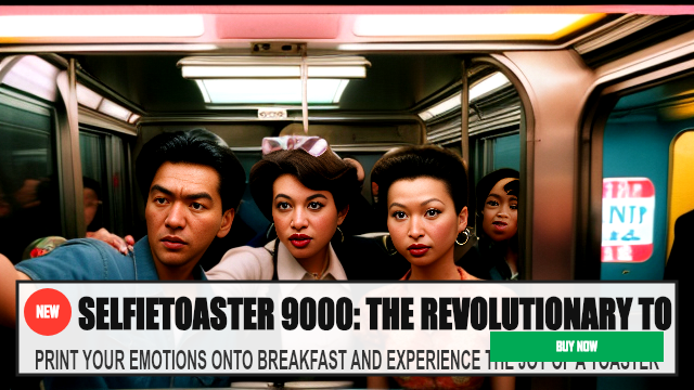 SELFIETOASTER 9000: THE REVOLUTIONARY TOASTER THAT — PRINT YOUR EMOTIONS ONTO BREAKFAST AND EXPERIENCE THE JOY OF A TOAS