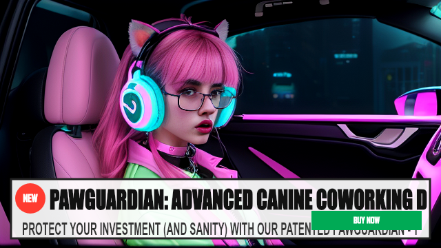 PAWGUARDIAN: ADVANCED CANINE COWORKING DETERRENT — PROTECT YOUR INVESTMENT (AND SANITY) WITH OUR PATENTED PAWGUARDIAN -