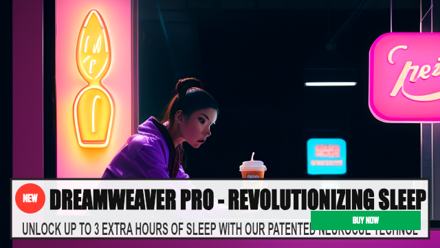DREAMWEAVER PRO - REVOLUTIONIZING SLEEP SCHEDULING — UNLOCK UP TO 3 EXTRA HOURS OF SLEEP WITH OUR PATENTED NEUROCUE TECH