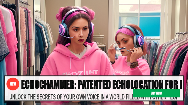 ECHOCHAMMER: PATENTED ECHOLOCATION FOR INDIVIDUALS — UNLOCK THE SECRETS OF YOUR OWN VOICE IN A WORLD FILLED WITH OTHER P
