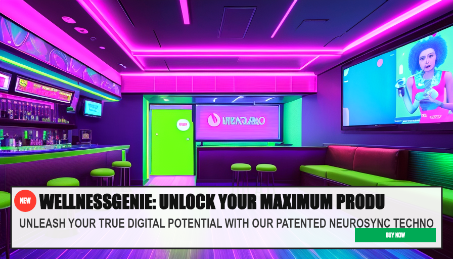 WELLNESSGENIE: UNLOCK YOUR MAXIMUM PRODUCTIVITY! — UNLEASH YOUR TRUE DIGITAL POTENTIAL WITH OUR PATENTED NEUROSYNC TECHN