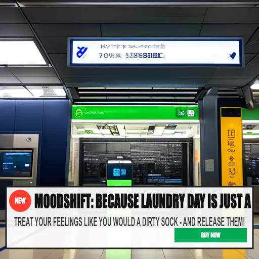 MOODSHIFT: BECAUSE LAUNDRY DAY IS JUST ANOTHER LIF — TREAT YOUR FEELINGS LIKE YOU WOULD A DIRTY SOCK - AND RELEASE THEM!. Original funny meme on Drifter — endless humor feed.