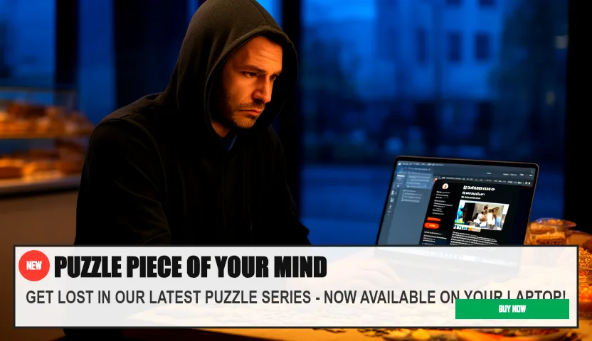 PUZZLE PIECE OF YOUR MIND — GET LOST IN OUR LATEST PUZZLE SERIES - NOW AVAILABLE ON YOUR LAPTOP!. Original funny meme on Drift — endless humor feed.