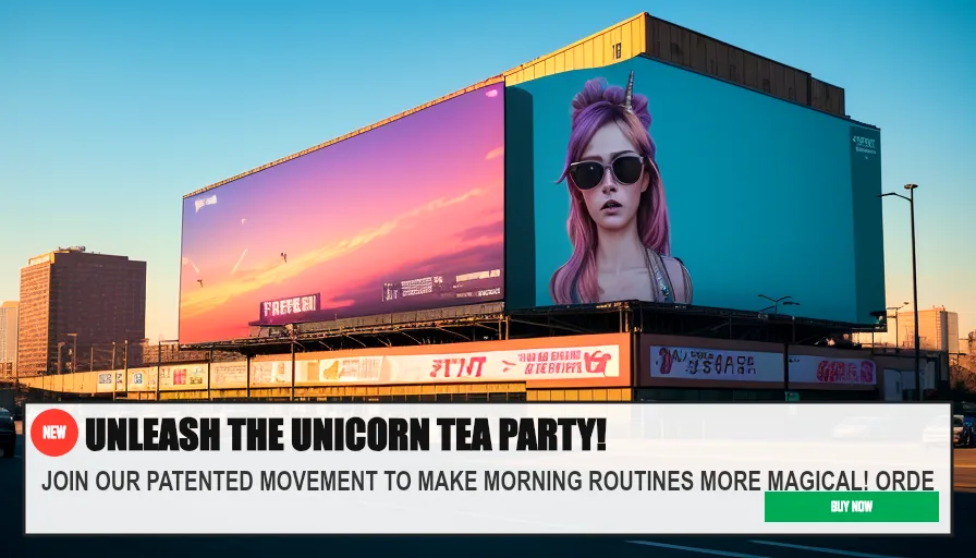 UNLEASH THE UNICORN TEA PARTY! — JOIN OUR PATENTED MOVEMENT TO MAKE MORNING ROUTINES MORE MAGICAL! ORDE. Original funny meme on Drift — endless humor feed.