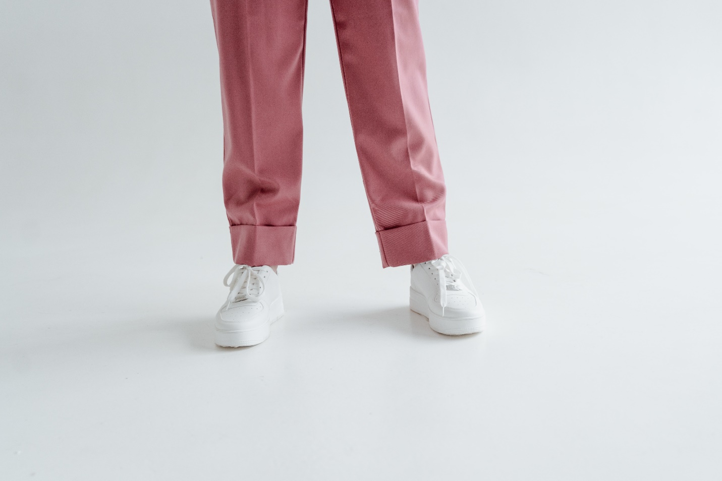 Guy with White Sneaker