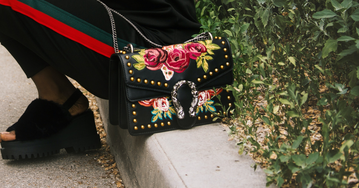 Red Velvet Gucci Bag