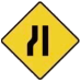 Road Narrows From The Left