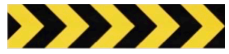 Sharp Change Of Direction (Right - Chevron Board)