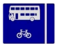 With Flow Bus Lane On Left