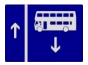 Contra-Flow Bus Lane