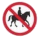 No Ridden Or Accompanied Horses