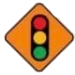 Temporary Traffic Signals Ahead