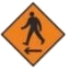 Pedestrians Cross To Left