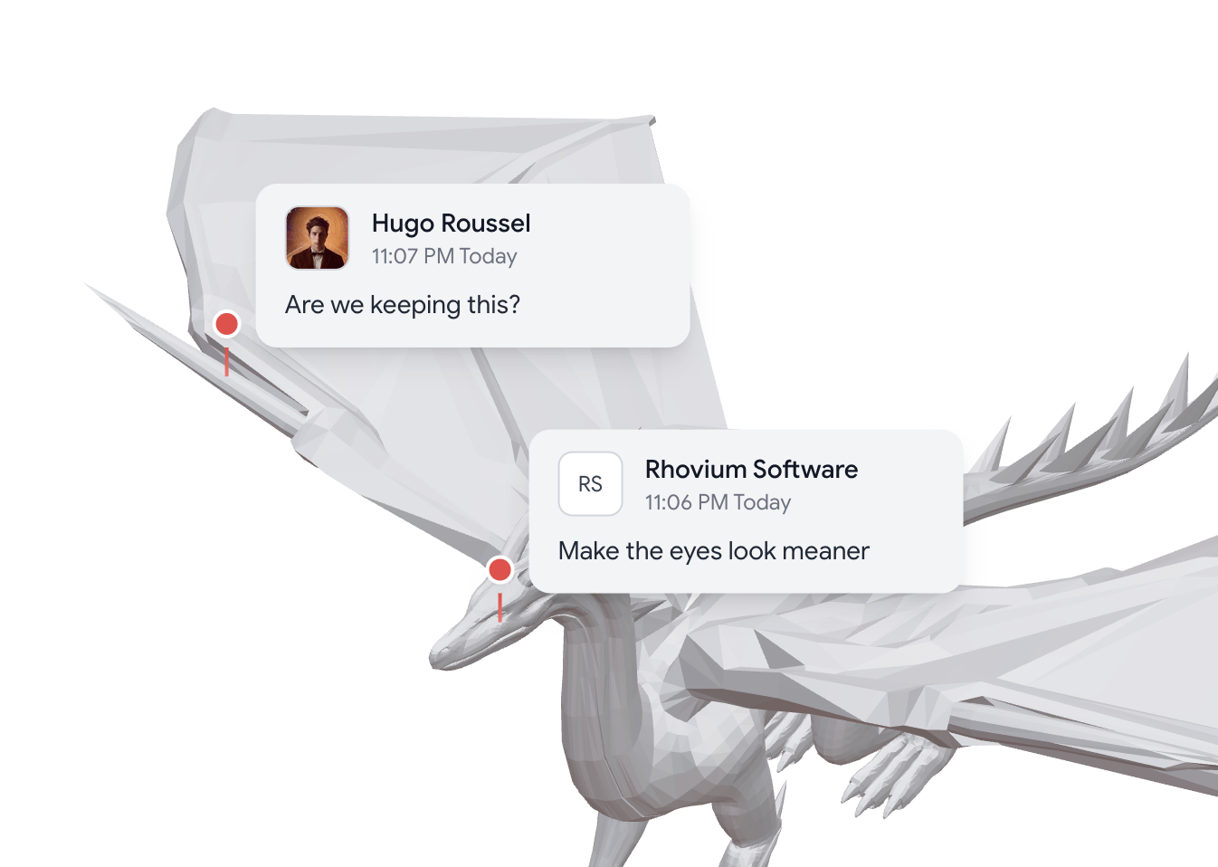 Collaborate on 3D models