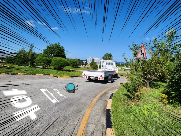 금산자동차운전전문학원 도로주행 교육 차량