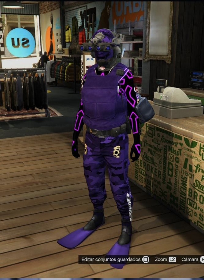 Conjunto Con Zapatos De Buzo + Mira Térmica 