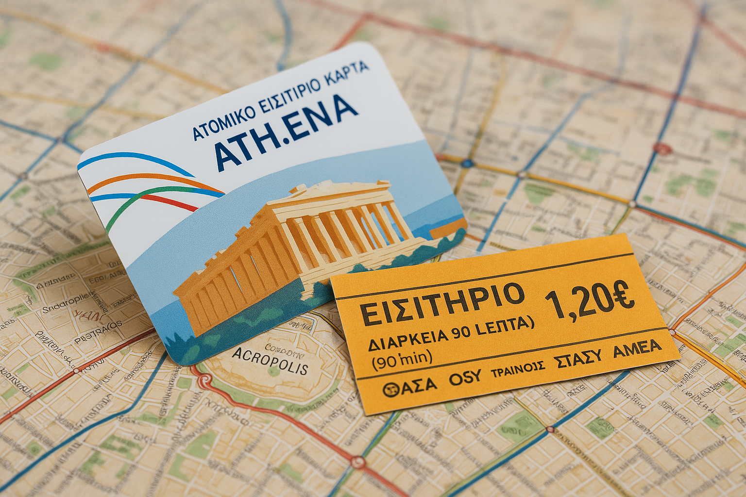 Bus Tickets & Cards: ATH.ENA Demystified cover