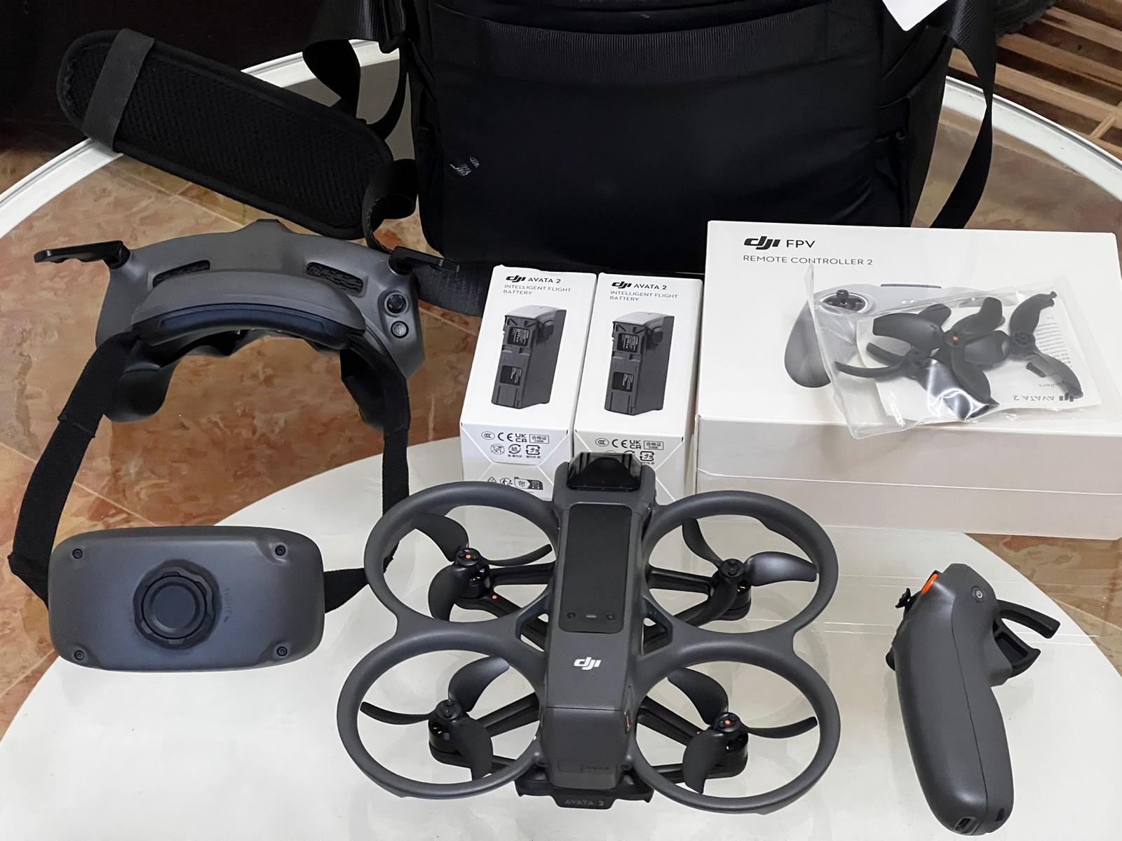 DJI Avata 2 — ערכה מלאה עם Goggles 3 — תמונה 1