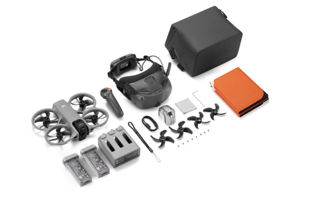 רחפן AVATA 360 קומבו DJI Avata Motion 360 Fly More Combo — תמונה 1
